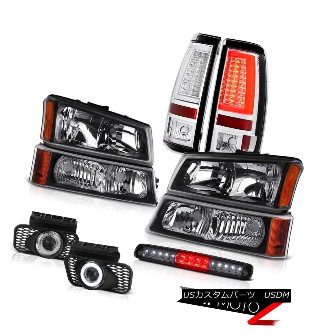 テールライト 2003-2006 Silverado Taillights Turn Signal High Stop Light Headlights Fog Lamps 2003-2006シルバラードターンライト信号ハイストップライトヘッドライトフォグランプ 【並行輸入品】