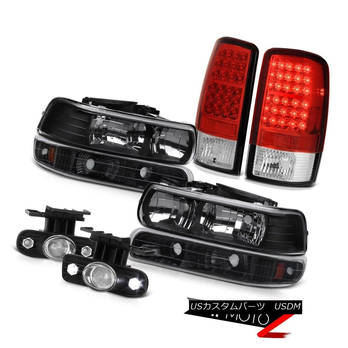 テールライト 00-06 Suburban LT Headlamps Turn Signal LED Tail Lights Projector Driving Fog 00-06郊外型LTヘッドライトターンシグナルLEDテールライトプロジェクタードライビングフォグ 【並行輸入品】