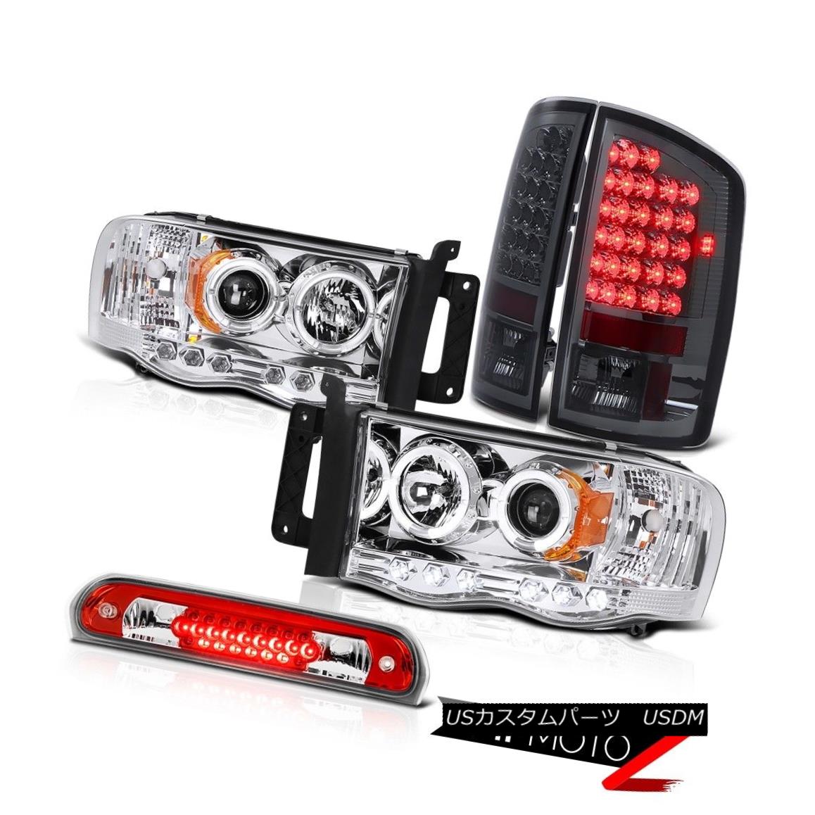 メーカー直送 ライト ランプ 02 05 Red Brake Roof Smoke Lights Tail L E D Headlights Led Halo Euro テールライト Ram St Ram Ledヘッドライトl E Dテールライトスモークルーフブレーキレッド02 05 ユーロhalo St Zambettis Com