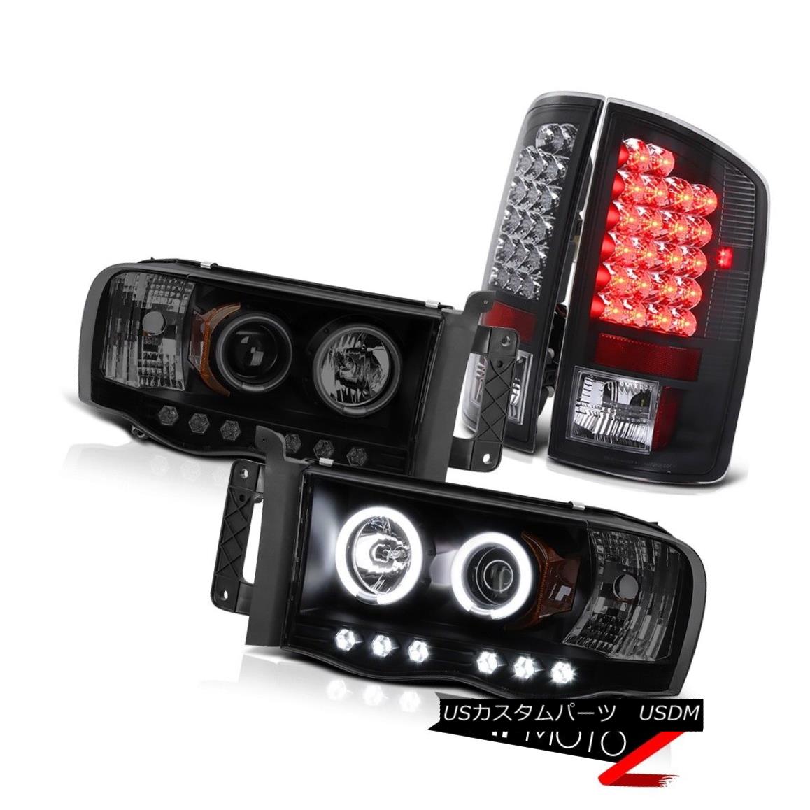テールライト 02 03 04 05 Ram Quad Cab Laramie Smoke CCFL Angel Eye Headlight Black LED Taill 02 03 04 05ラムクワッドキャブララミー煙CCFLエンジェルアイヘッドライトブラックLEDティル 【並行輸入品】 62,315円