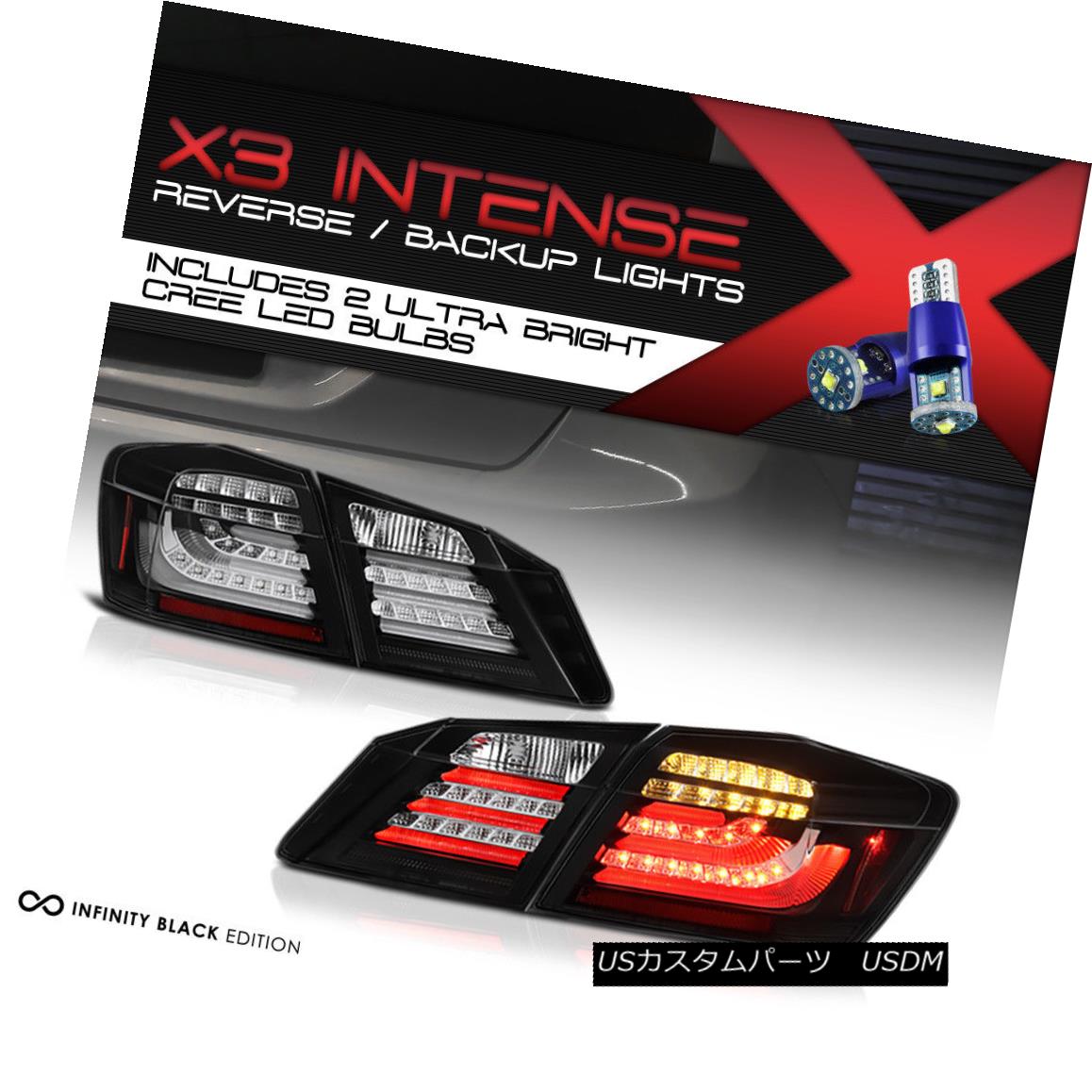 テールライト {CREE LED BACKUP} 2013-2015 Honda Accord 4D Sedan [FACTORY LED MODEL] Tail Light {CREE LED BACKUP} 2013-2015ホンダアコード4Dセダン[FACTORY LED MODEL]テールライト 【並行輸入品】