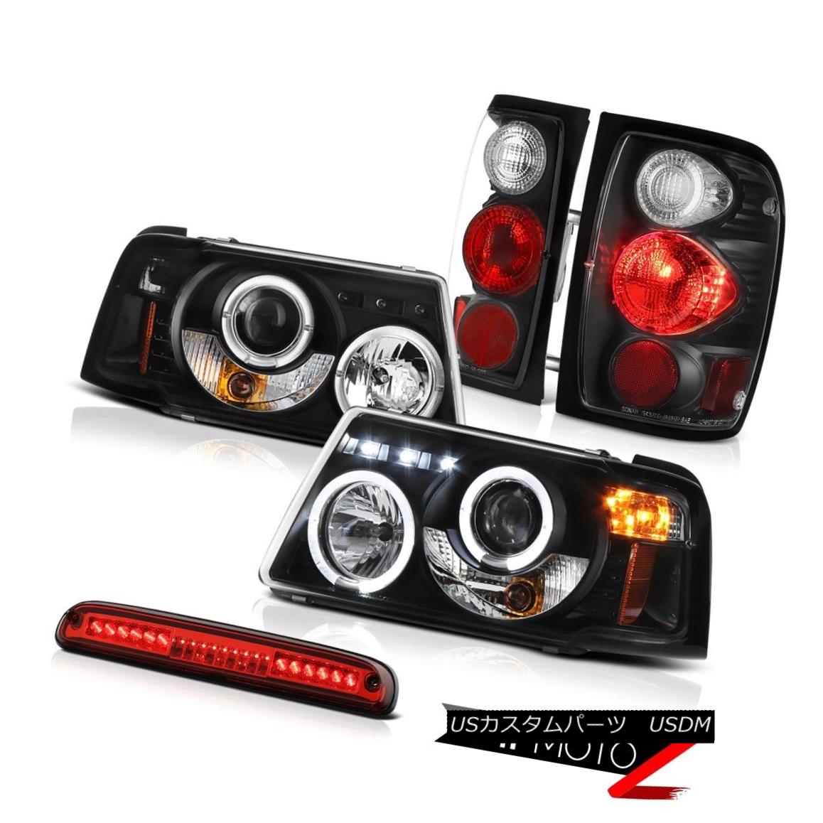 テールライト Halo Projector Headlights Tail Lights High Stop LED Red 2001-2011 Ranger 3.0L ハロープロジェクターヘッドライトテールライトハイストップLEDレッド2001-2011レンジャー3.0L 【並行輸入品】