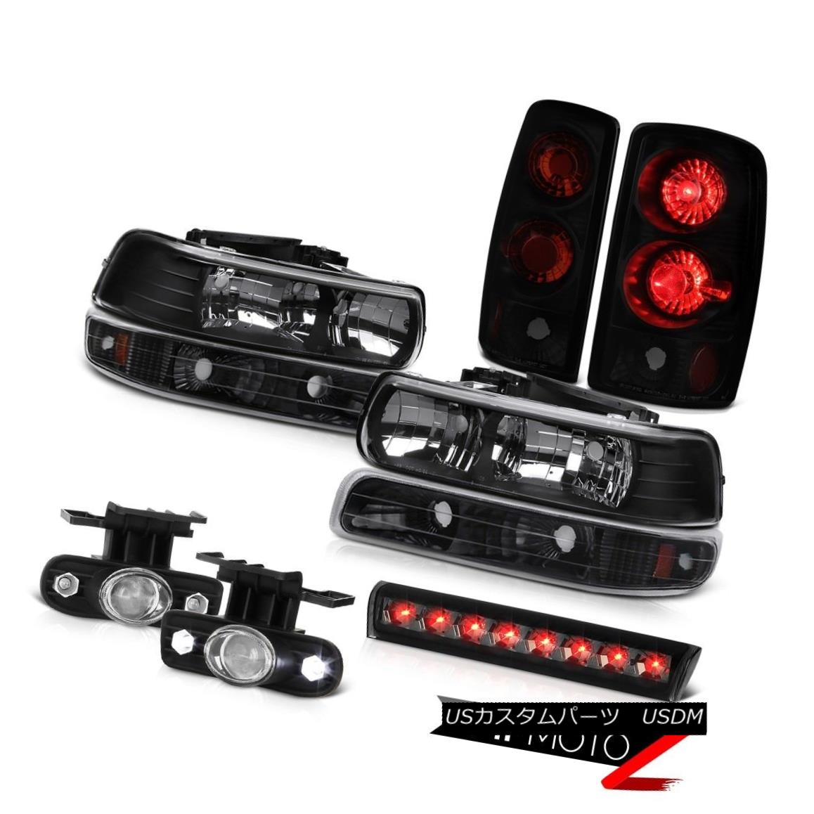 テールライト 00-06 Chevy Suburban Z71 Headlights parking light taillights fog lamps roof cab 00-06シボレー郊外Z71ヘッドライトパーキングライトテールライトフォグランプルーフキャブ 【並行輸入品】