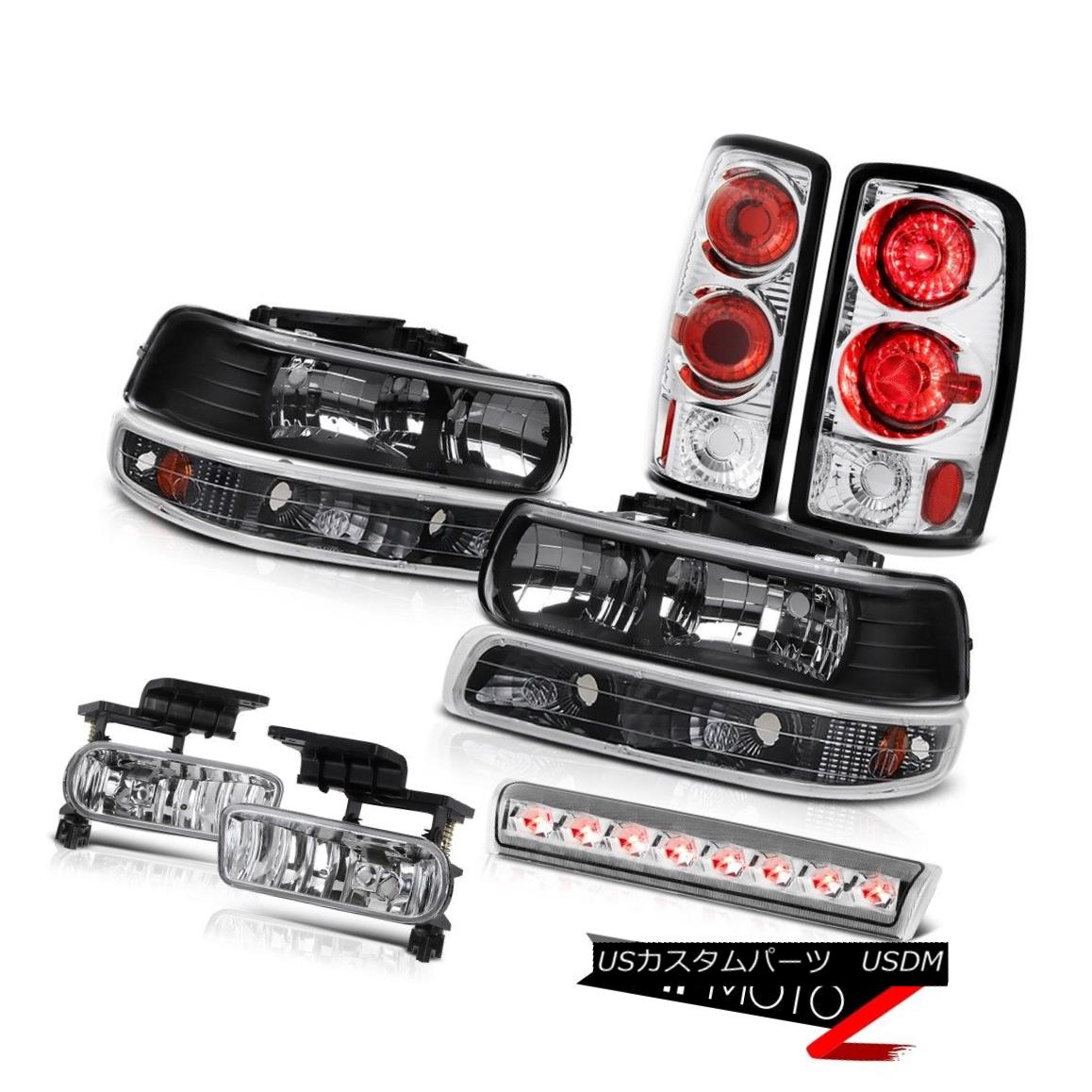 テールライト 2000-2006 Tahoe LS High stop light fog lights tail black signal Headlights LED 2000-2006タホLSハイストップライトフォグライトテールブラック信号ヘッドライトLED 【並行輸入品】