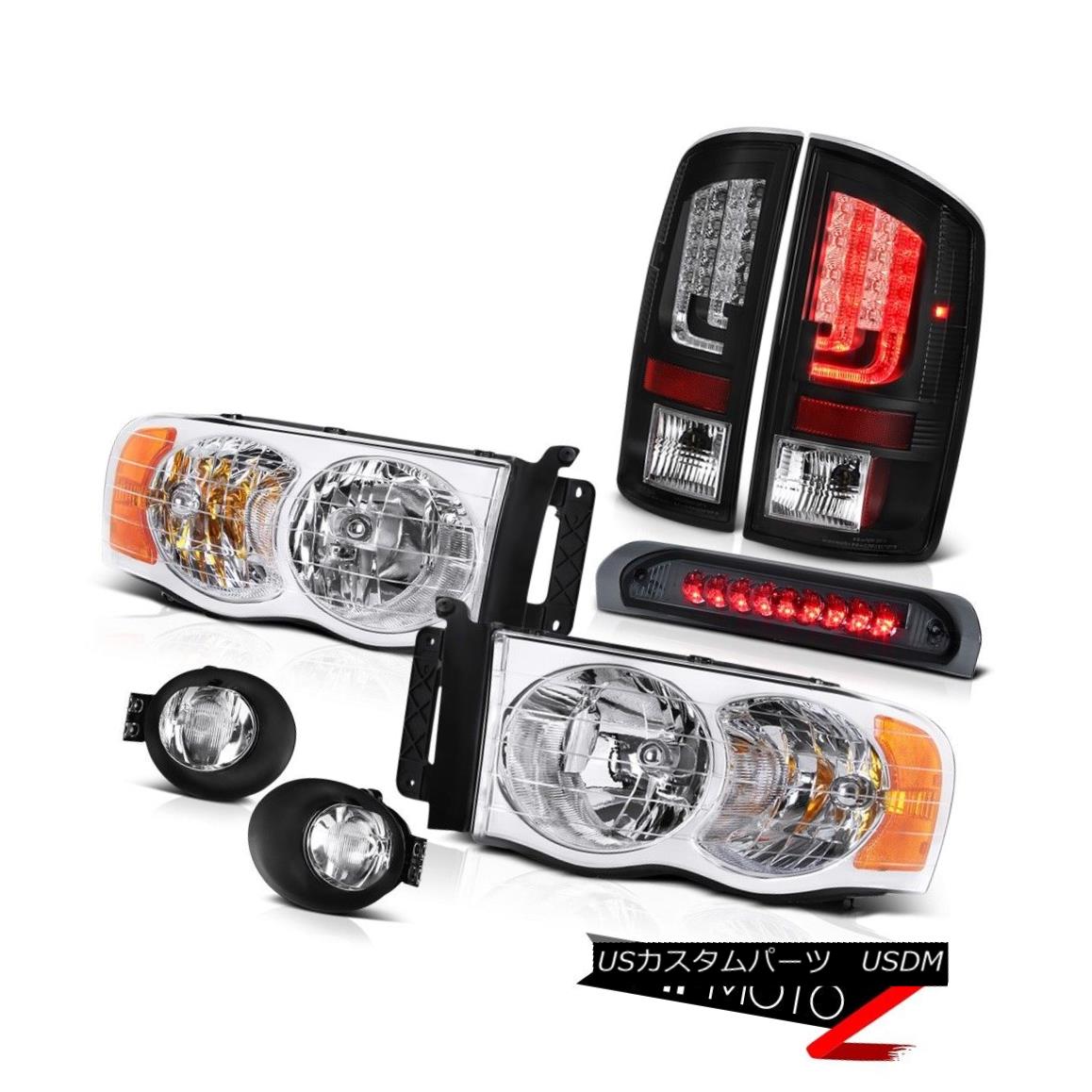 テールライト 02-05 Dodge Ram 2500 3500 SLT Tail Lamps Fog Headlamps High STop Lamp Oe STyle 02-05 Dodge Ram 2500 3500 SLTテールランプ霧のヘッドランプHigh STop Lamp Oe Style 【並行輸入品】