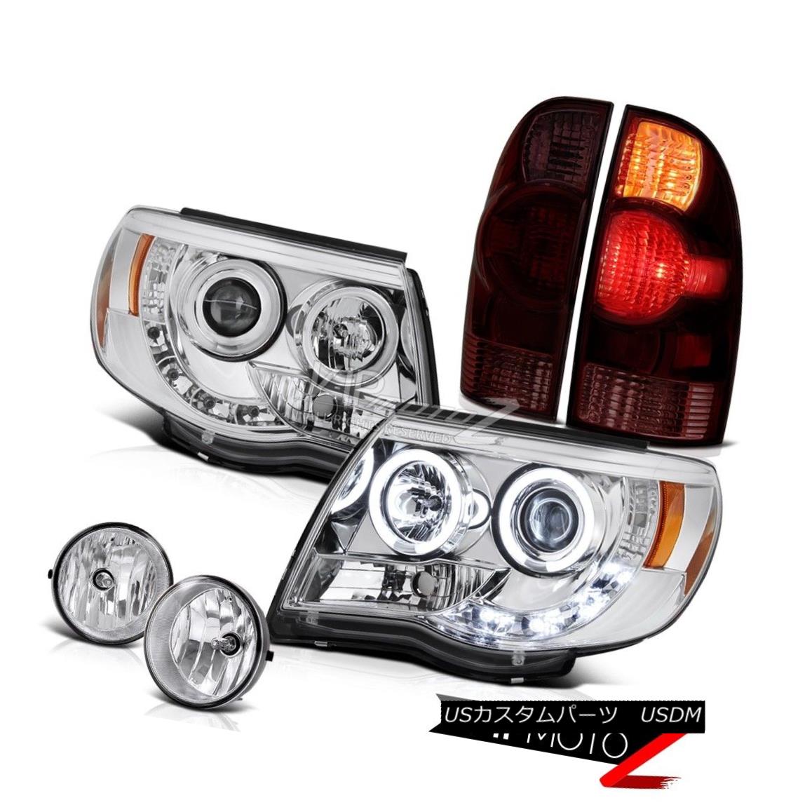 テールライト 05 06 07 08 09 10 11 Tacoma 2.7L Taillamps crystal clear headlights fog lights 05 06 07 08 09 10 11タコマ2.7Lタイルランプクリスタルクリアヘッドライトフォグライト 【並行輸入品】 61,408円