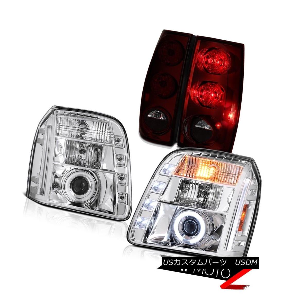 テールライト 07-14 GMC Yukon SLT Taillamps Projector Headlamps CCFL Halo Ring CCFL Rim Cool 07-14 GMC Yukon SLT TaillampsプロジェクターヘッドランプCCFL Halo Ring CCFL Rim Cool 【並行輸入品】