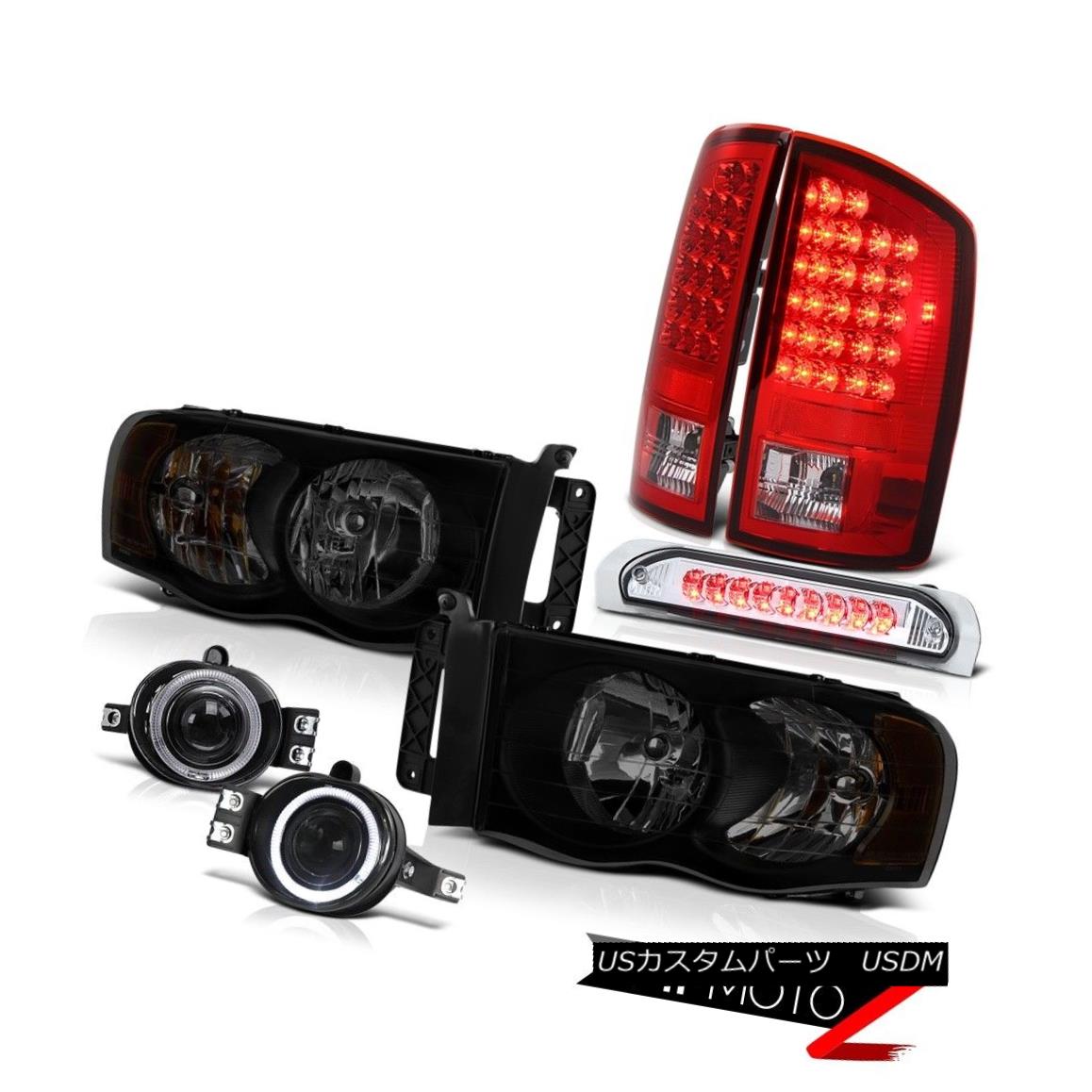 テールライト 2003-2005 Dodge Ram 3500 Ws Headlamps Fog Lights Roof Brake Light Wine Red Tail 2003-2005 Dodge Ram 3500 Wsヘッドライトフォグライトルーフブレーキライトワインレッドテール 【並行輸入品】 61,408円