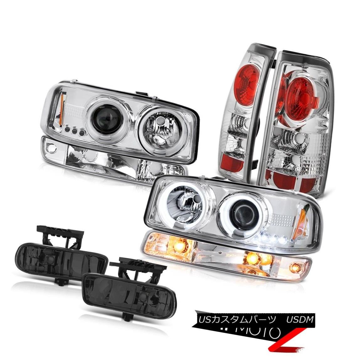 テールライト 1999-2002 GMC Sierra Foglights tail lamps signal lamp ccfl projector headlamps 1999-2002 GMC Sierra Foglightsテールランプ信号ランプccflプロジェクターヘッドランプ 【並行輸入品】