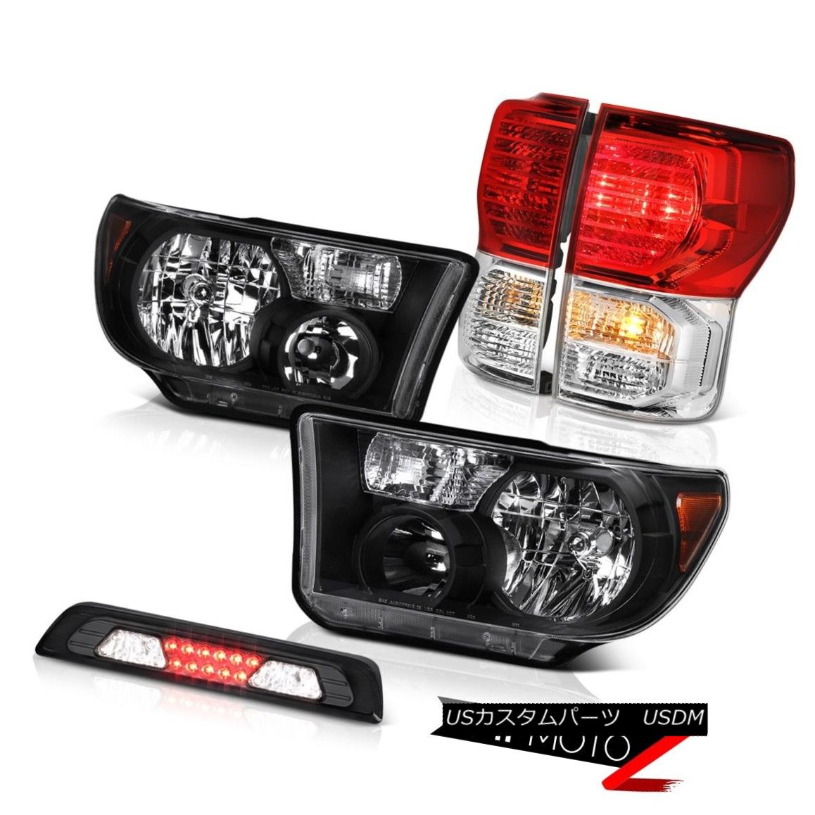国産 ライト ランプ 07 13トヨタ トンドラsr5インキ ブラックヘッドランプ屋根ブレーキライト タイルランプ アセンブリ Assembly Taillamps Light Brake Roof Headlamps Black Inky Sr5 Tundra Toyota 07 13 テールライト Zambettis Com