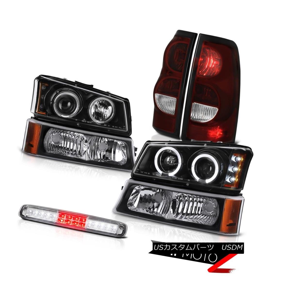 テールライト 03 04 05 06 Silverado Chrome High Stop Light Rear Brake Lights Signal Headlights 03 04 05 06 Silverado Chromeハイストップライトリアブレーキライト信号ヘッドライト 【並行輸入品】