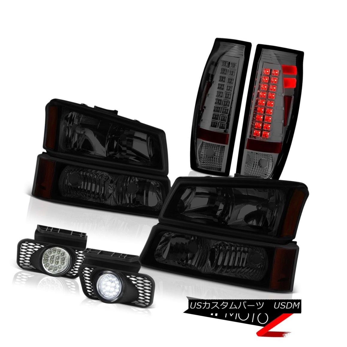 テールライト 03 04 05 06 Avalanche Chrome Foglamps Titanium Smoke Rear Brake Lamps Headlights 03 04 05 06アバランシェクロームフォグランプチタンスモークリアブレーキランプヘッドライト 【並行輸入品】