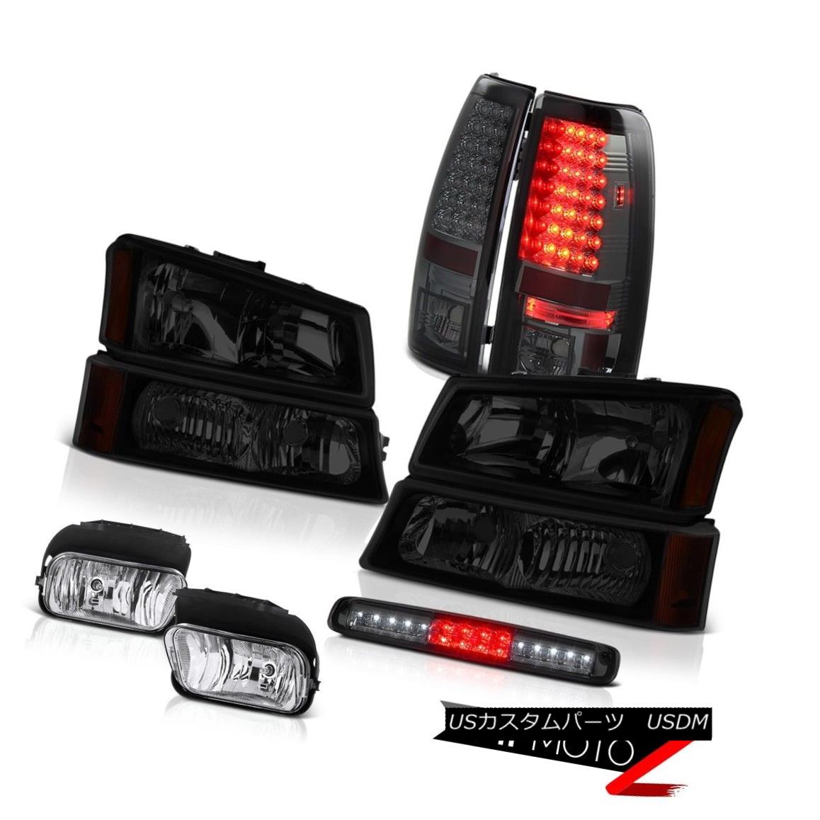 テールライト 03 04 05 06 Silverado Roof Brake Light Chrome Fog Lamps Rear Lights Headlights 03 04 05 06 Silverado Roof Brake Lightクロームフォグランプリアライトヘッドライト 【並行輸入品】