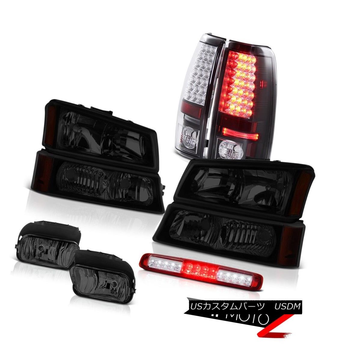 テールライト 03-06 Silverado 3500Hd Roof Cargo Light Phantom Smoke Fog Lamps Tail Headlamps 03-06シルバラード3500Hdルーフカーゴライトファントムスモークフォグランプテールヘッドランプ 【並行輸入品】 62,315円