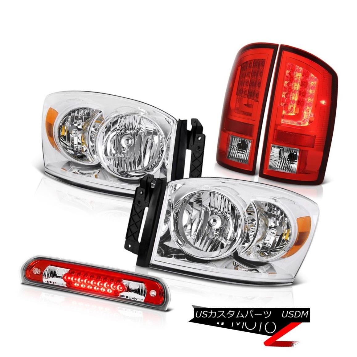 テールライト 07-09 Dodge Ram 2500 3500 5.7L Tail Lights Headlamps Roof Cargo Lamp Replacement 07-09 Dodge Ram 2500 3500 5.7Lテールライトヘッドランプ屋根カーゴランプの交換 【並行輸入品】