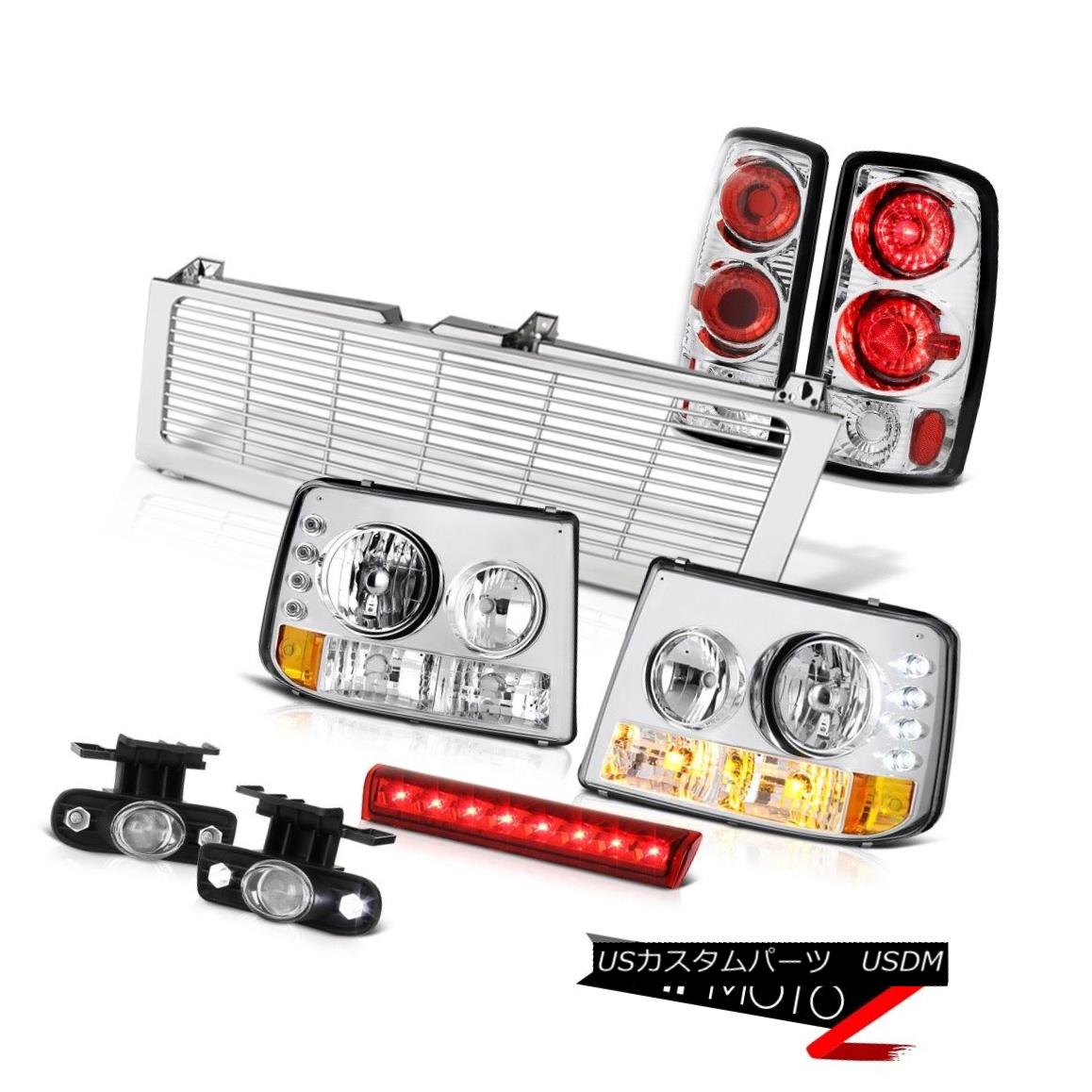 かわいい ライト ランプ Fog Lights Tail Signal Rear Headlamps テールライト Red 1500 Suburban 00 06 Chrome ヘッドランプリアシグナルテールライトフォグレッドブレーキled 1500 Suburban 00 06 Chrome Led Brake Spmau Ac In