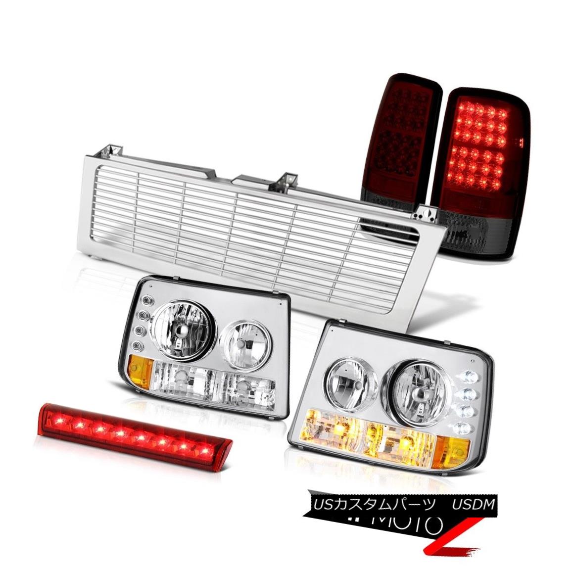 テールランプ 00 01 02 03 04 05 06 Tahoe Ls Euro Chrome Headlight Tail Lights High Stop Grille 00 01 02 03 04 05 06 Tahoe Lsユーロクロームヘッドライトテールライトハイストップグリル Newbyresnursery Com