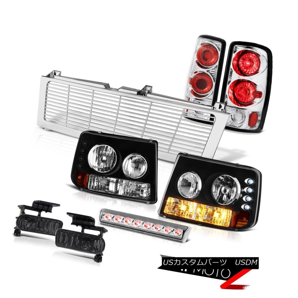 テールライト Headlights Rear Signal Brake Lights Fog High Cargo LED Chrome 00-06 Suburban LT ヘッドライトリアシグナルブレーキライトフォグハイカーゴLED Chrome 00-06郊外LT 【並行輸入品】