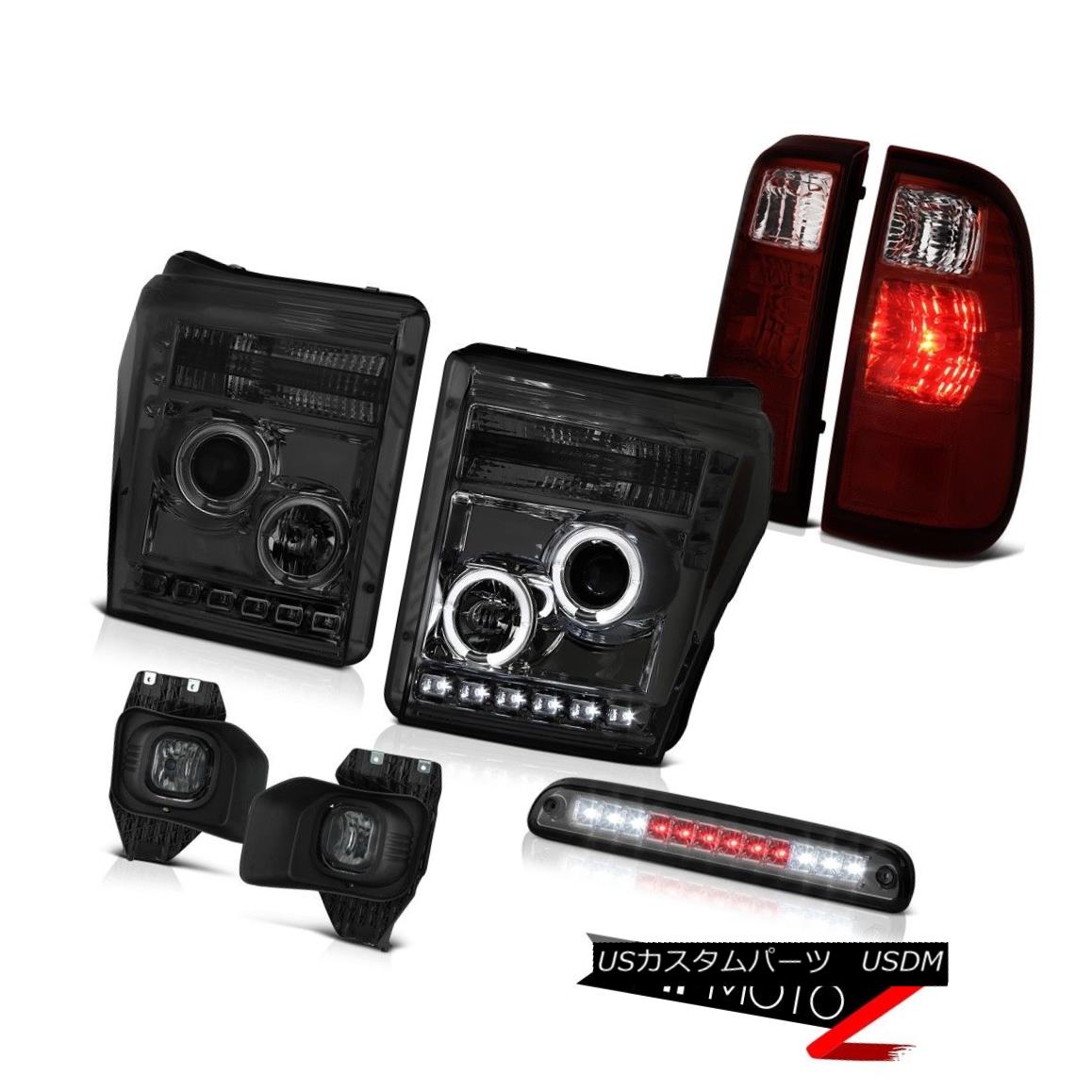 テールライト 11 12 13 14 15 16 F250 King Ranch Roof Brake Lamp Foglamps Taillights Headlights 11 12 13 14 15 16 F250キングランチ屋根用ブレーキランプフォグランプ幼児用ヘッドライト 【並行輸入品】|カスタムパーツ WORLD倉庫
