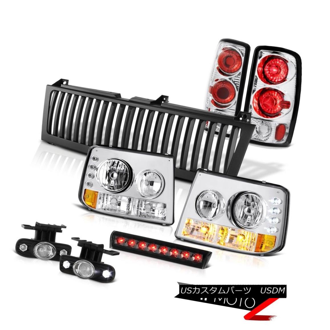 テールライト Signal Headlamps Rear Brake Lamps Fog High Cargo LED Black 2000-2006 Chevy Tahoe シグナルヘッドランプリアブレーキランプフォグハイカーゴLEDブラック2000-2006 Chevy Tahoe 【並行輸入品】｜カスタムパーツ WORLD倉庫