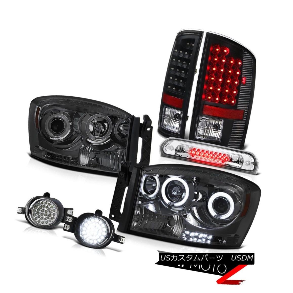 テールライト Fluorescence Headlight Blk Taillight Fog High Stop Chrome 2006 Dodge Ram 蛍光ヘッドライトBlk曇り曇りハイストップクロム2006 Dodge Ram 【並行輸入品】｜カスタムパーツ WORLD倉庫