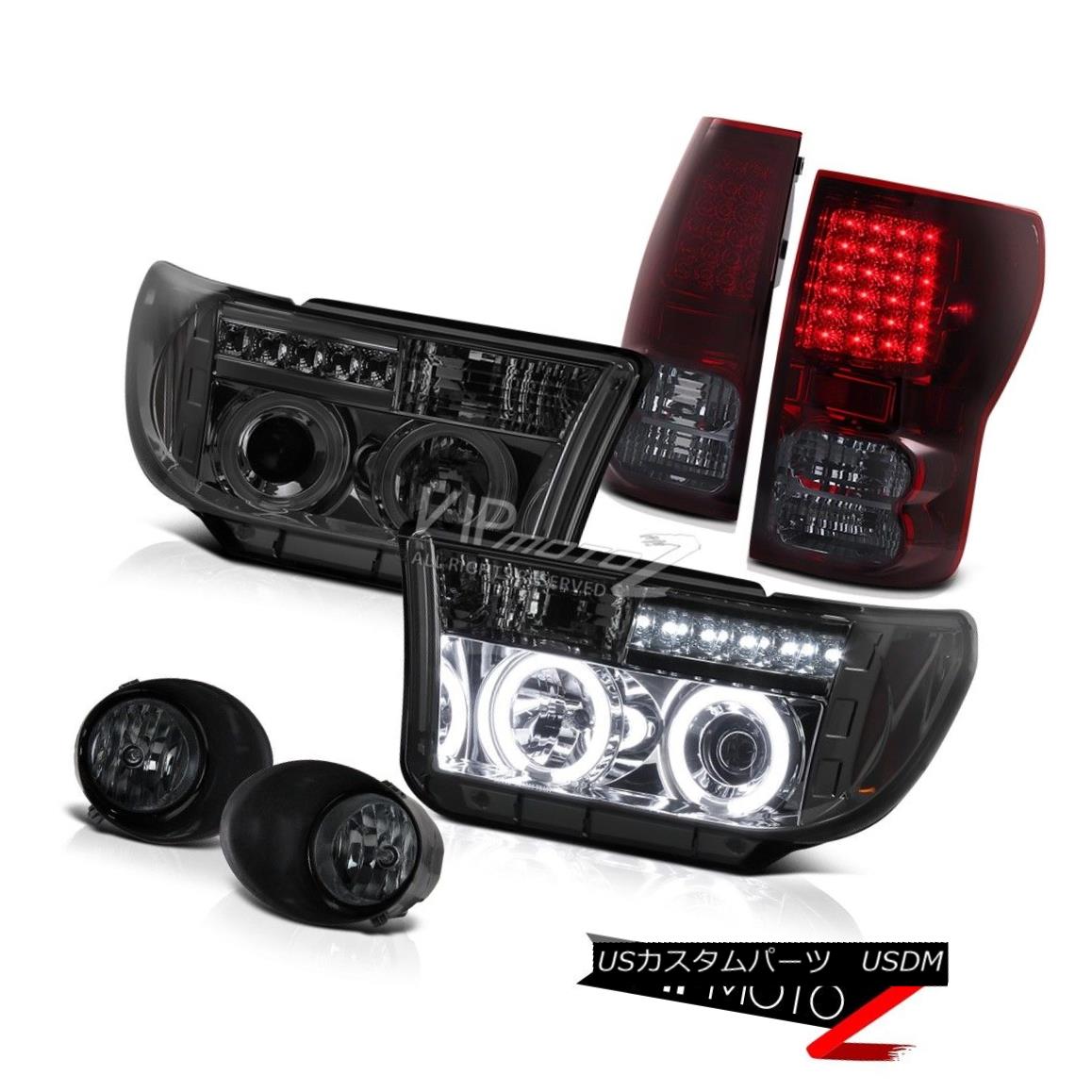 テールライト 07-13 Tundra CCFL Halo Projector Headlight+Led Tail Light+Fog Lamp 07-13 Tundra CCFL Haloプロジェクターヘッドライト+ Ledテールライト+フォグランプ 【並行輸入品】|カスタムパーツ WORLD倉庫
