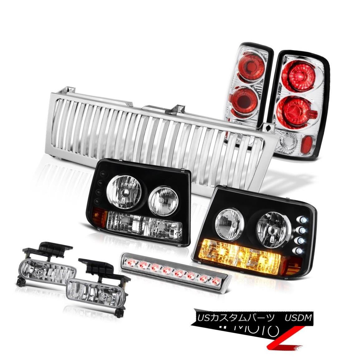 テールライト 2000-06 Suburban 6.0L Headlights Reverse Brake Lamps Sterling Fog High Stop LED 2000-06郊外用6.0LヘッドライトリバースブレーキランプスターリングフォグハイストップLED 【並行輸入品】