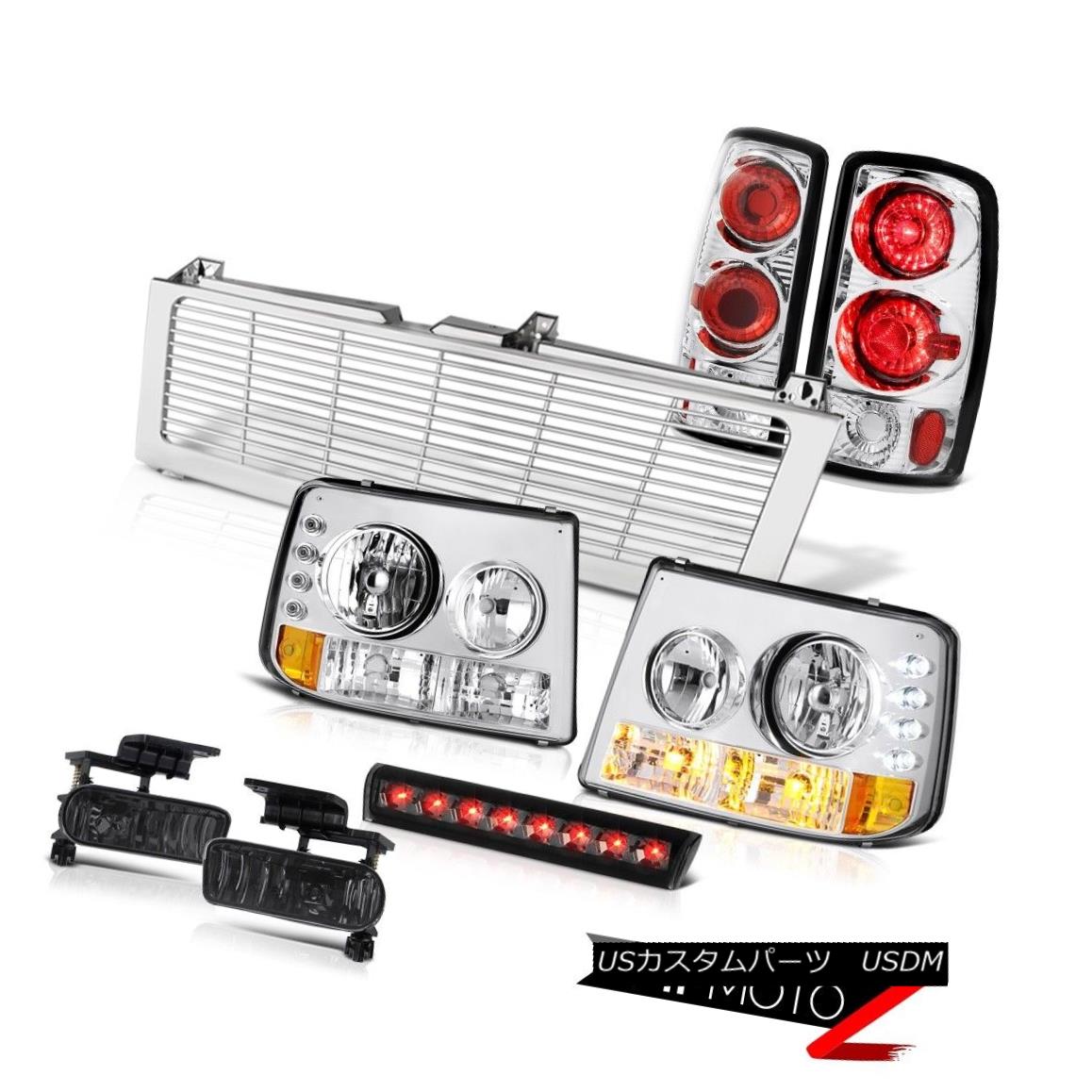 テールライト Headlights Altezza Tail Lights Black Fog Brake LED Chrome 2000-06 Suburban 6.0L ヘッドライトAltezzaテールライトブラックフォッグブレーキLED Chrome 2000-06 Suburban 6.0L 【並行輸入品】｜カスタムパーツ WORLD倉庫
