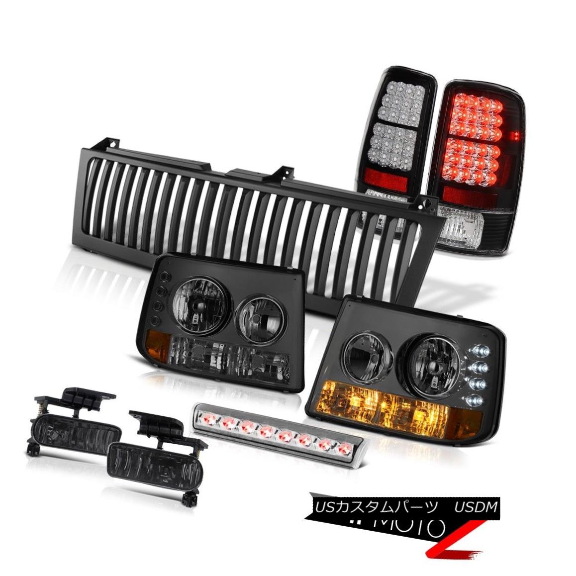 テールライト Bumper+Headlights Black Brake LED TaiLights Fog Stop Clear 2000-06 Suburban Z71 バンパー+ヘッドライト htsブラックブレーキLED TaiLライトフォグストップクリア2000-06郊外Z71 【並行輸入品】｜カスタムパーツ WORLD倉庫