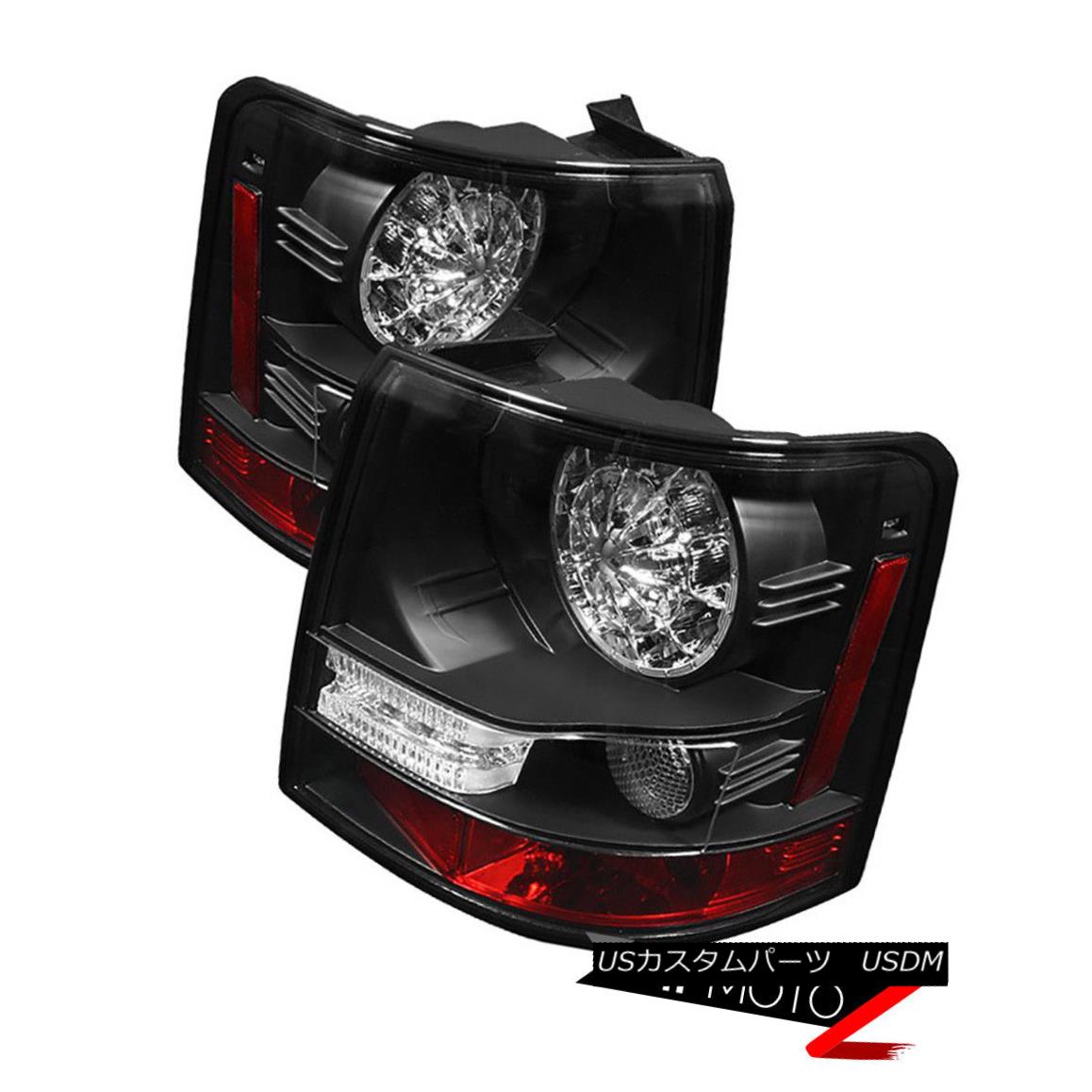 テールライト 06-09 RANGE ROVER SPORT HSE S/C Utility Black LED Tail Light Brake Signal Lamp 06-09 RANGE ROVER SPORT HSE S / CユーティリティブラックLEDテールライトブレーキ信号ランプ 【並行輸入品】