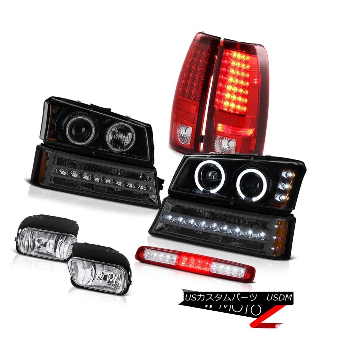 テールライト 03-06 Silverado Foglamps Rosso Red Roof Cab Light Parking Headlights Tail Lights 03-06 Silverado Foglampsロッソレッドルーフキャブライトパーキングヘッドライトテールライト 【並行輸入品】