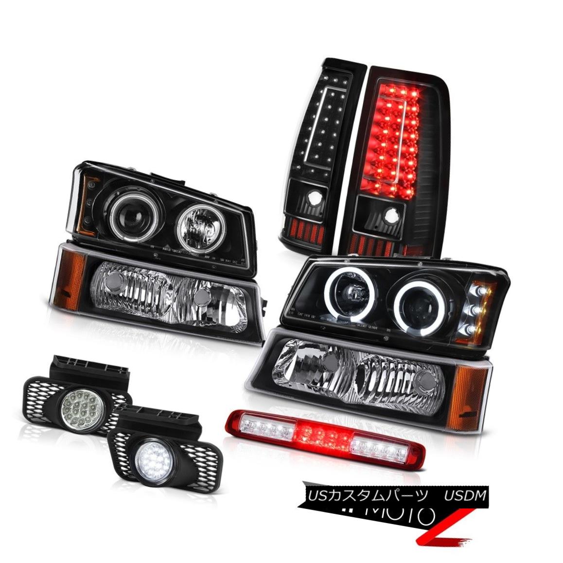 テールライト 03-06 Silverado 1500 Red 3RD Brake Lamp Fog Lights Tail Parking Light Headlamps 03-06 Silverado 1500 Red 3RDブレーキランプフォグライトテールパーキングライトヘッドランプ 【並行輸入品】 88,633円