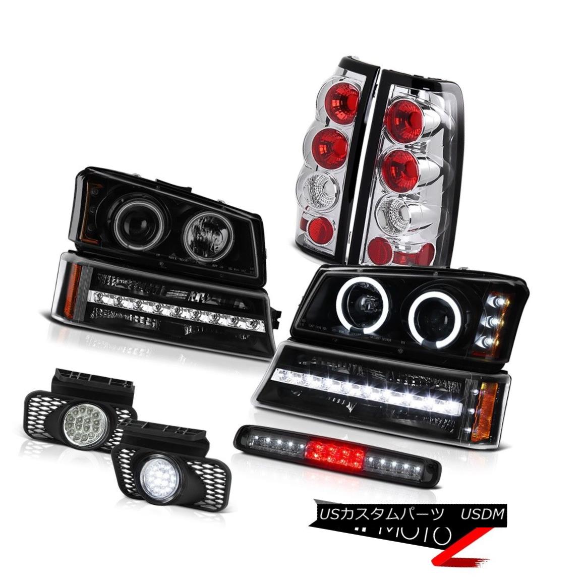 テールライト 03-06 Silverado High Stop Light Chrome Foglamps Turn Signal Headlamps Tail Lamps 03-06 Silveradoハイストップライトクロームフォグランプターンシグナルヘッドランプテールランプ 【並行輸入品】｜カスタムパーツ WORLD倉庫