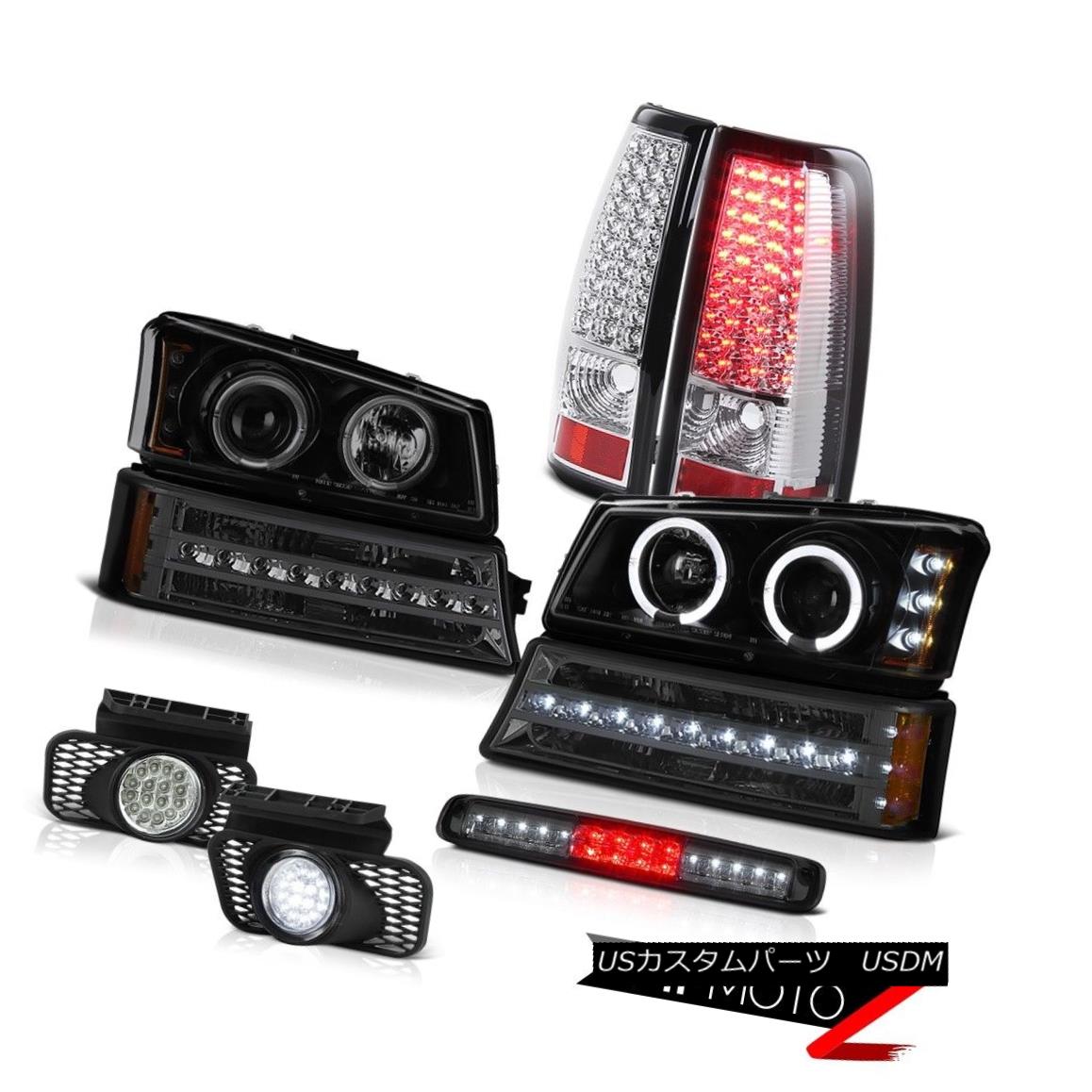 テールライト 03-06 Silverado Roof Brake Lamp Foglamps Turn Signal Headlamps Tail Lights SMD 03-06 Silverado屋根用ブレーキランプフォグランプターンシグナルヘッドランプテールライトSMD 【並行輸入品】