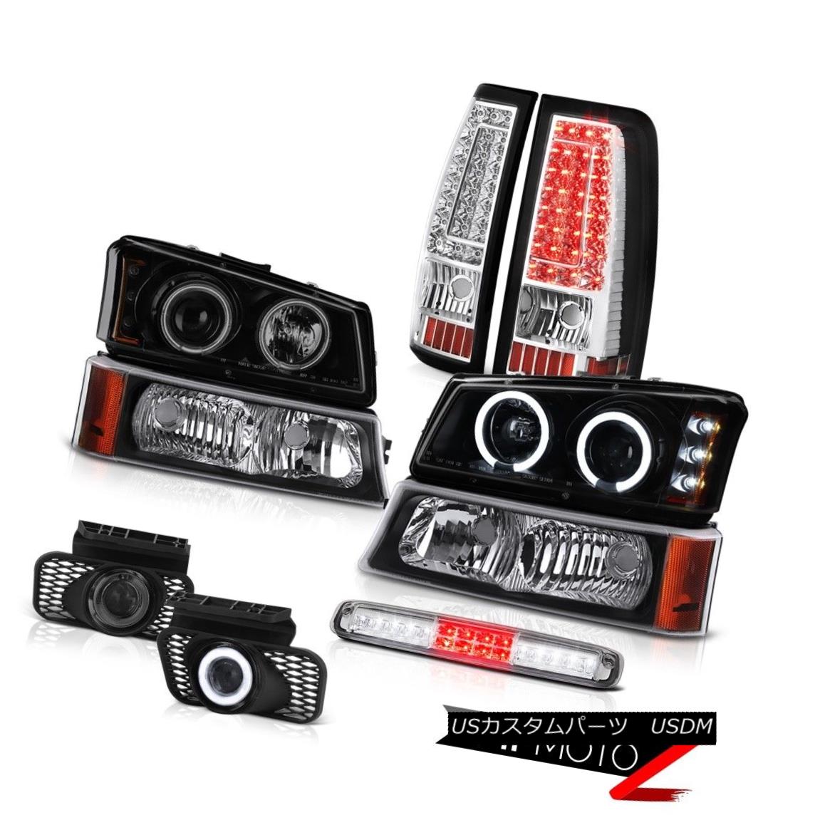 テールライト 03-06 Chevy Silverado Roof Cab Light Fog Lamps Tail Lights Bumper Headlights 03-06 Chevy Silveradoルーフキャブライトフォグランプテールライトバンパーヘッドライト 【並行輸入品】|カスタムパーツ WORLD倉庫