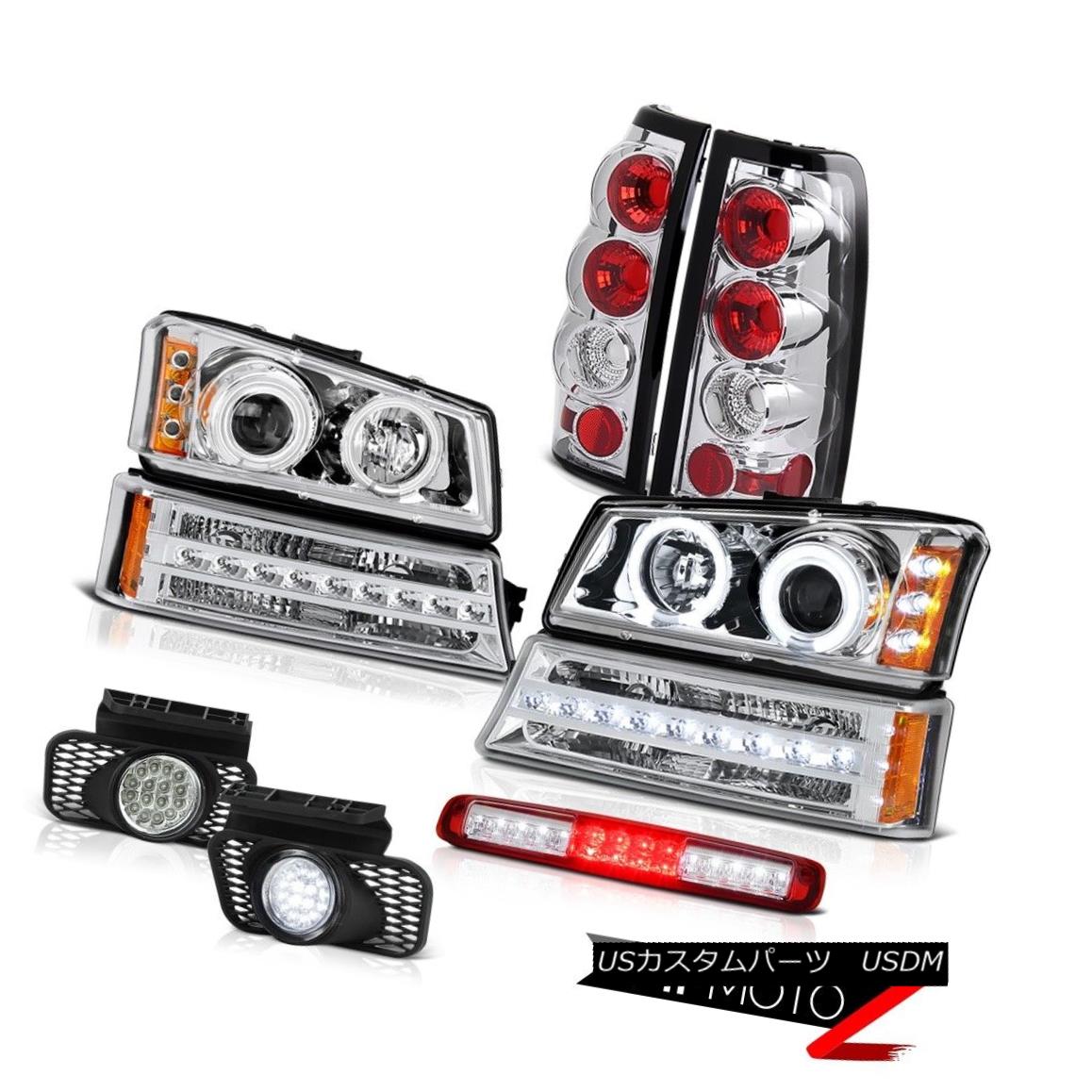 テールライト 03-06 Chevy Silverado Roof Cargo Lamp Fog Lights Signal Light Headlights Tail 03-06 Chevy Silverado Roof Cargo Lampフォグライトシグナルライトヘッドライトテール 【並行輸入品】