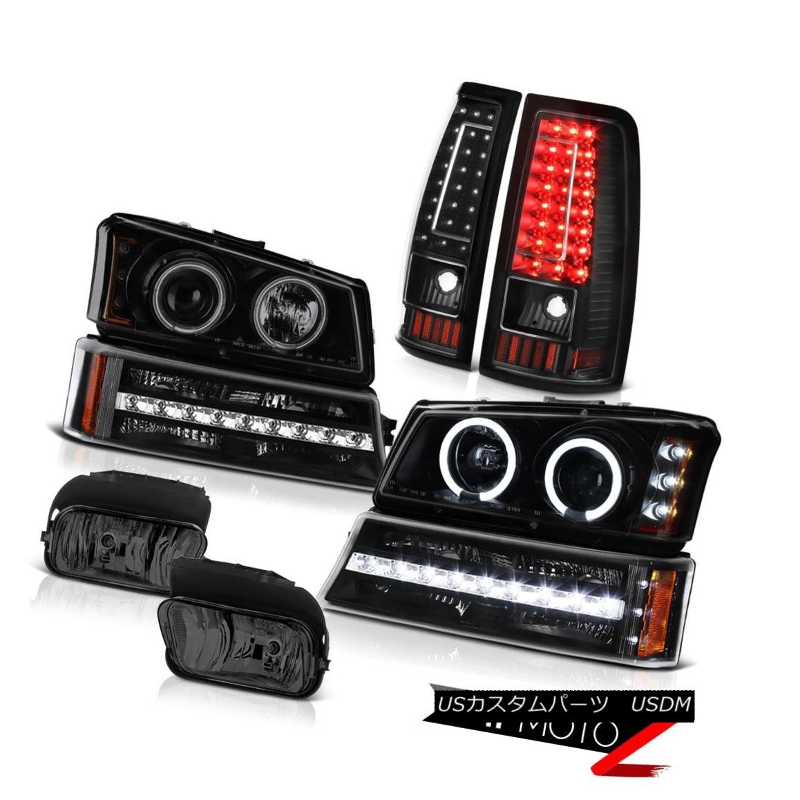 テールライト 03 04 05 06 Silverado Foglights Taillights Bumper Lamp Headlights SMD Ccfl Ring 03 04 05 06 Silverado FoglightsテールライトバンパーランプヘッドライトSMD Ccflリング 【並行輸入品】