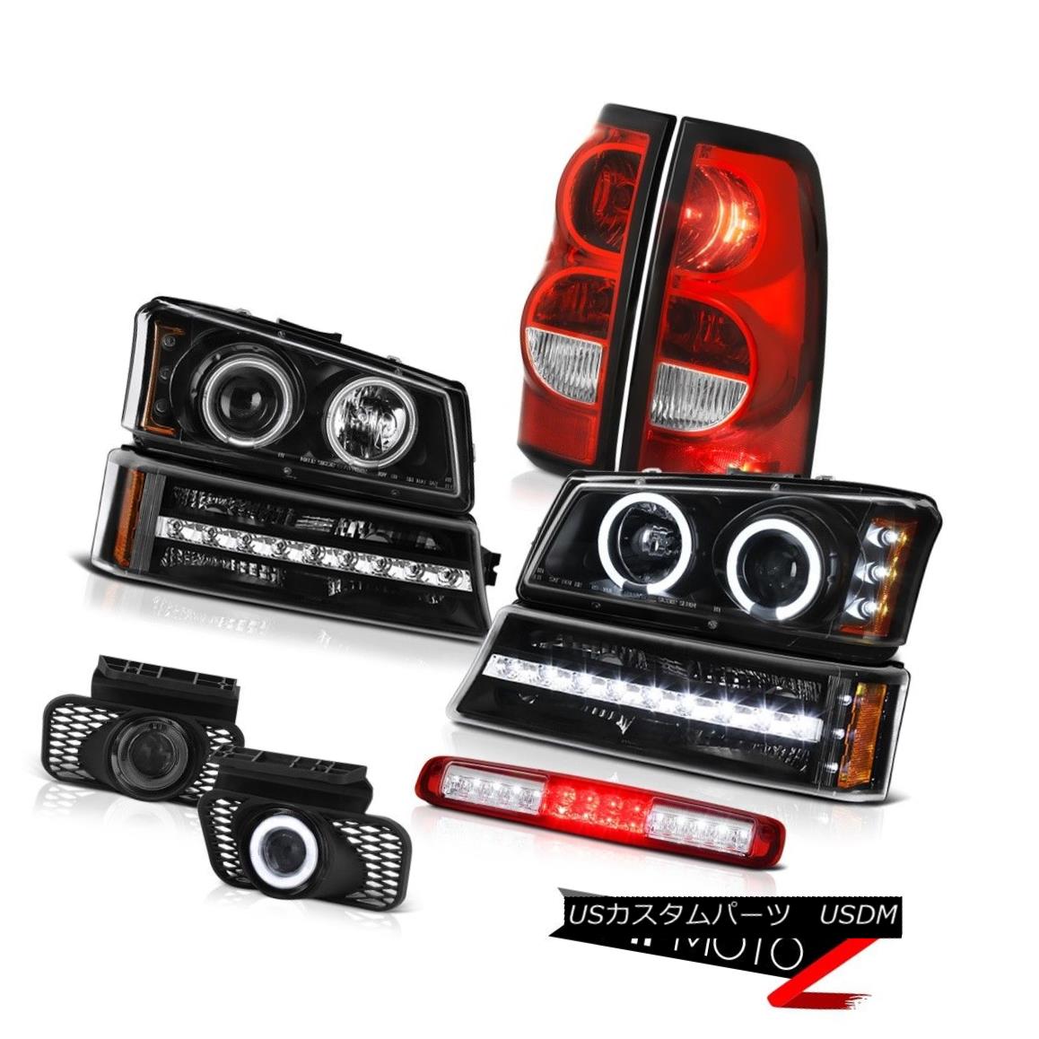 テールライト 03-06 Chevy Silverado Third Brake Lamp Foglights Tail Lamps Bumper Headlights 03-06 Chevy Silverado第3ブレーキランプフォグライトテールランプバンパーヘッドライト 【並行輸入品】｜カスタムパーツ WORLD倉庫 85,971円