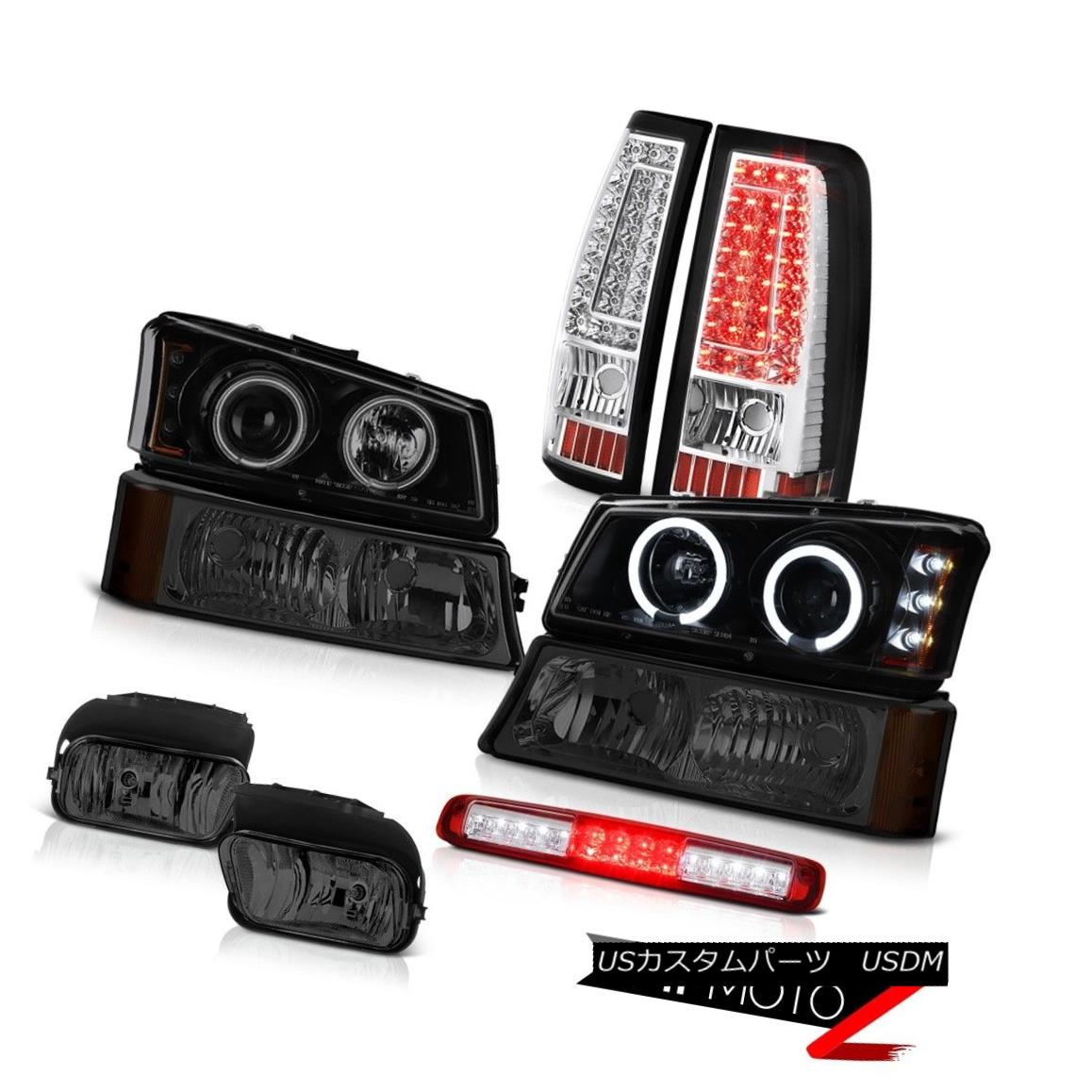 テールライト 03-06 Silverado 2500Hd Roof Brake Light Foglights Tail Lights Bumper Headlamps 03-06 Silverado 2500Hdルーフブレーキライトフォグライトテールライトバンパーヘッドランプ 【並行輸入品】