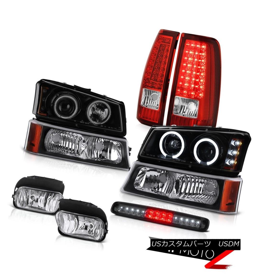 テールライト 03-06 Silverado Roof Brake Light Foglights Tail Lamps Bumper Headlamps Ccfl Rim 03-06 SilveradoルーフブレーキライトフォグライトテールランプバンパーヘッドランプCcfl Rim 【並行輸入品】｜カスタムパーツ WORLD倉庫