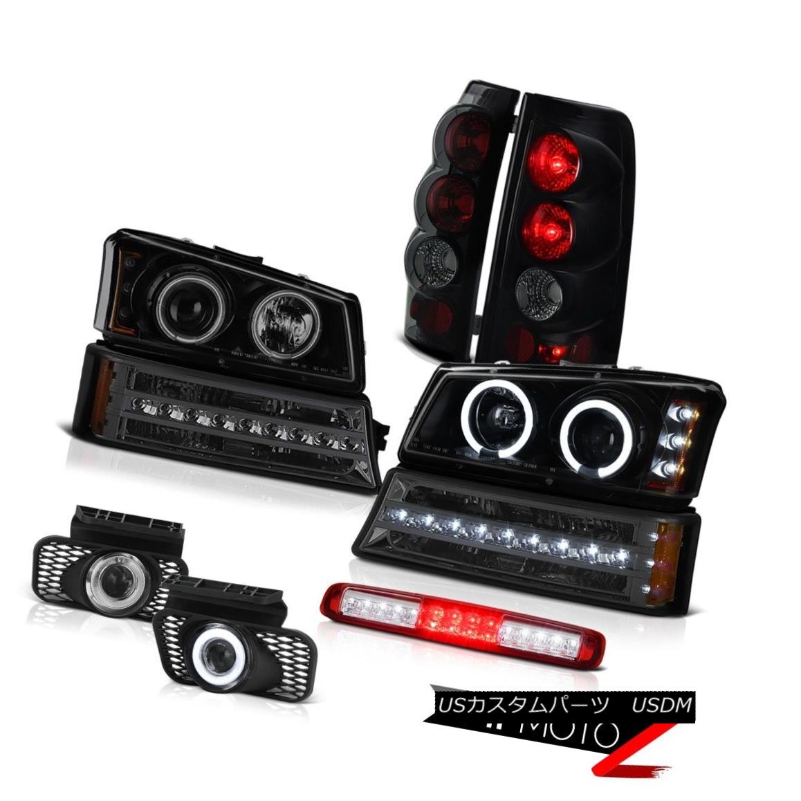 テールライト 03-06 Silverado Rosso Red Roof Cargo Light Foglights Parking Headlamps Taillamps 03-06シルバラードロッソレッドルーフカーゴライトフォグライトパーキングヘッドランプタイルランプ 【並行輸入品】