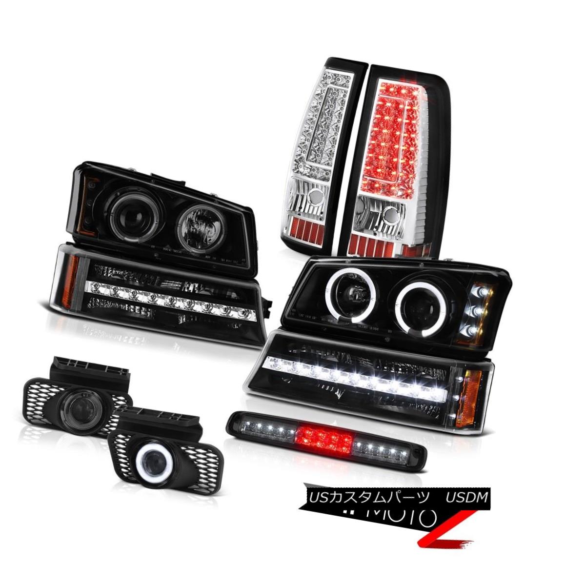 テールライト 2003-2006 Silverado 3500Hd Roof Brake Light Fog Lights Tail Signal Headlamps 2003-2006シルバラード3500Hdルーフブレーキライトフォグライトテールシグナルヘッドランプ 【並行輸入品】|カスタムパーツ WORLD倉庫