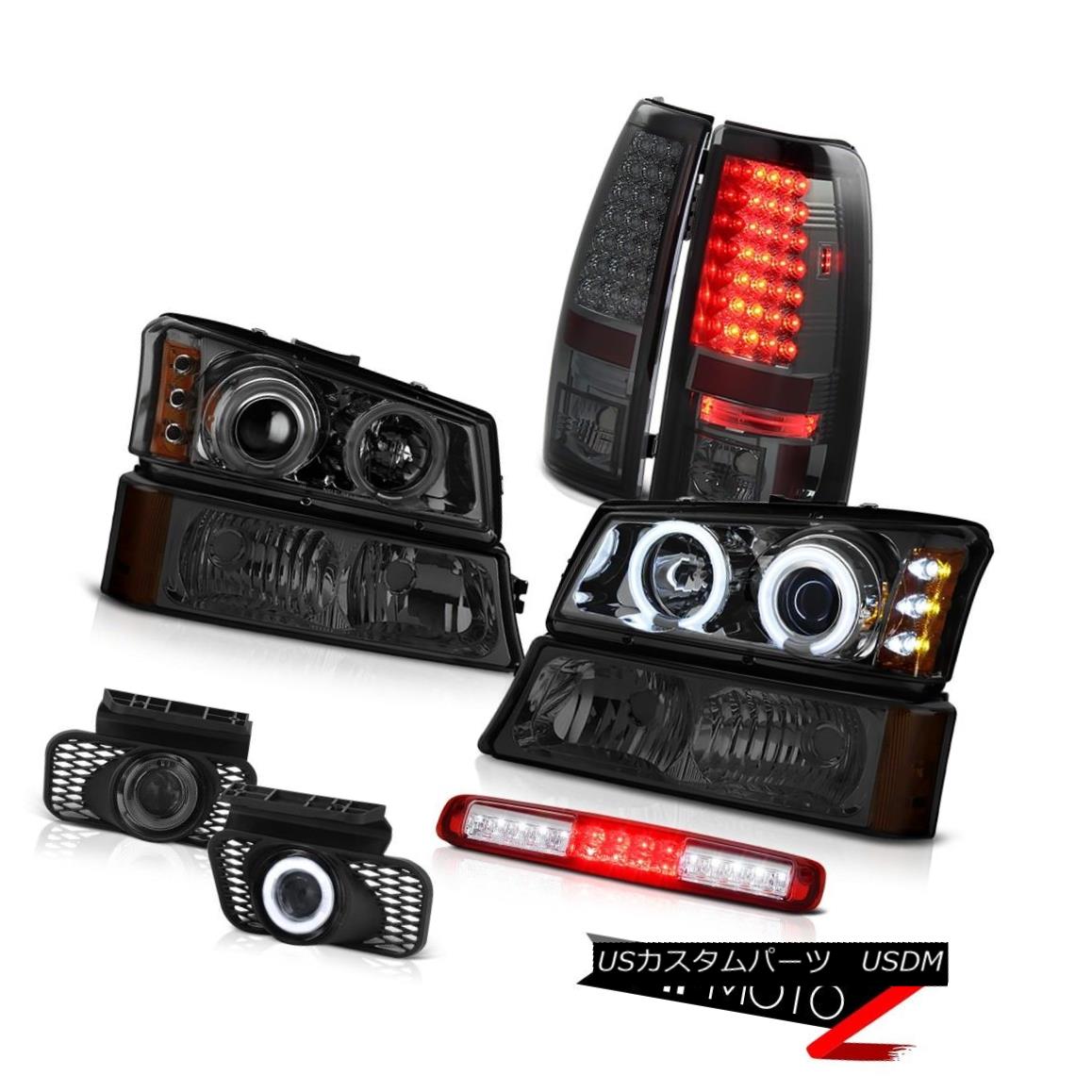 テールライト 03-06 Chevy Silverado Smoked Signal Lamp Roof Cab Foglights Headlamps Taillamps 03-06 Chevy Silveradoスモークシグナルランプルーフキャブフォグライトヘッドランプタイルランプ 【並行輸入品】
