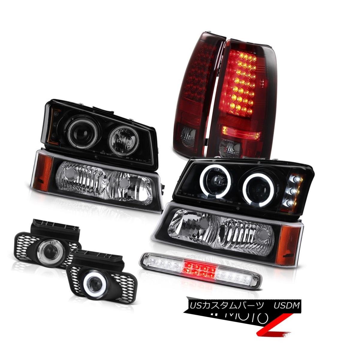 テールライト 03-06 Silverado 1500 Parking Lamp Third Brake Foglights Headlamps Tail Lights 03-06 Silverado 1500パーキングランプ第3ブレーキフォグライトヘッドランプテールライト 【並行輸入品】