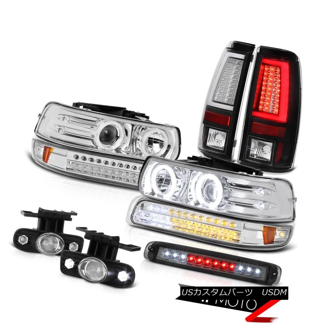 テールライト 99-02 Silverado LT Tail Lights Roof Cargo Light Signal Lamp Headlights Foglamps 99-02 Silverado LTテールライトルーフカーゴライト信号ランプヘッドライトフォグランプ 【並行輸入品】