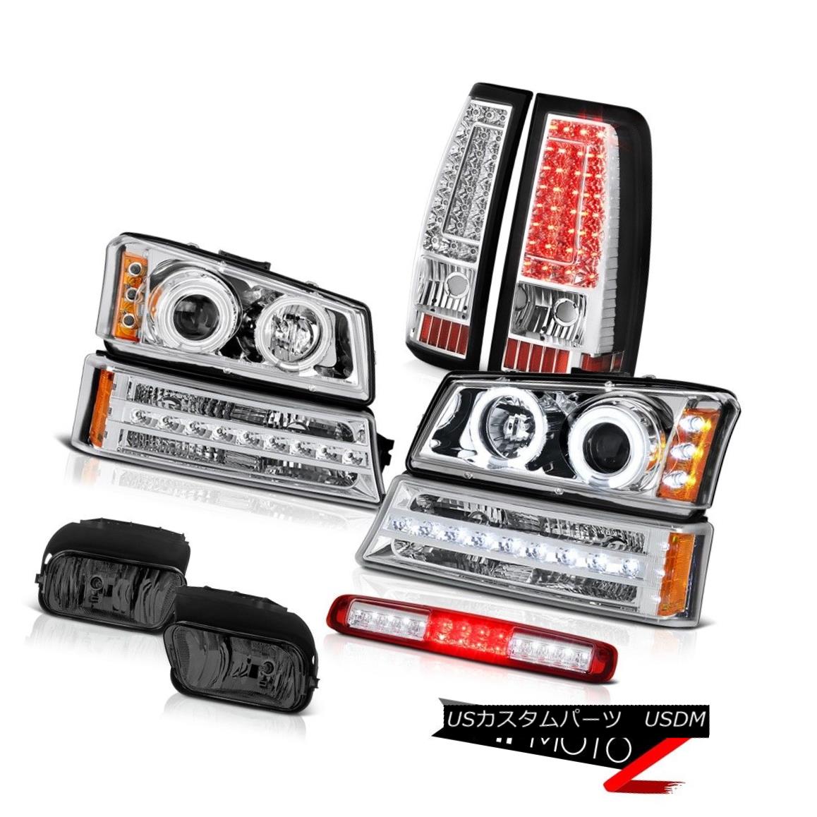 テールライト 03-06 Silverado 2500Hd Roof Cab Lamp Fog Lamps Tail Parking Light Headlamps LED 03-06 Silverado 2500Hd屋根キャビンランプフォグランプテール駐車ライトヘッドランプLED 【並行輸入品】｜カスタムパーツ WORLD倉庫