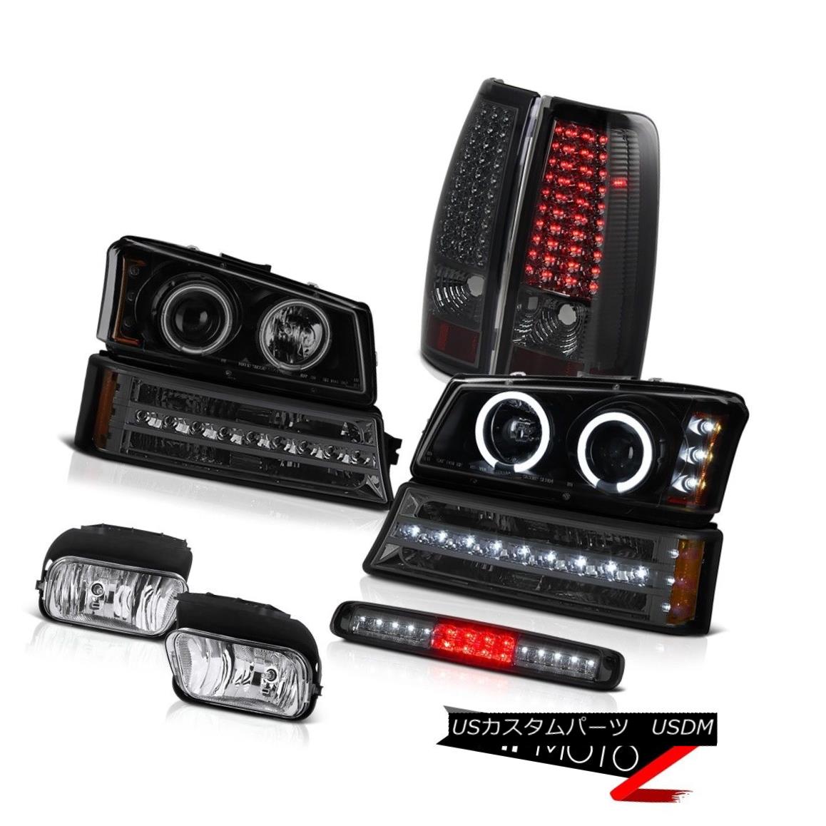 テールライト 03-06 Silverado Fog Lamps Roof Brake Lamp Signal Headlights Rear Lamps Ccfl Rim 03-06 Silveradoフォグランプ屋根ブレーキランプ信号ヘッドライトリアランプCcfl Rim 【並行輸入品】