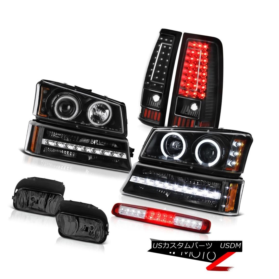 テールライト 03-06 Chevy Silverado Red 3RD Brake Light Foglights Tail Lamps Signal Headlamps 03-06 Chevy Silverado Red 3RDブレーキライトフォグライトテールランプ信号ヘッドランプ 【並行輸入品】 91,234円