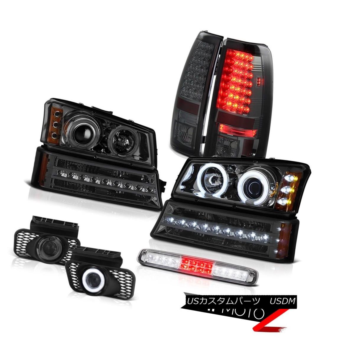 テールライト 03-06 Silverado 3500Hd 3RD Brake Light Fog Lamps Parking Headlights Taillights 03-06 Silverado 3500Hd 3RDブレーキライトフォグランプパーキングヘッドライトテールランプ 【並行輸入品】