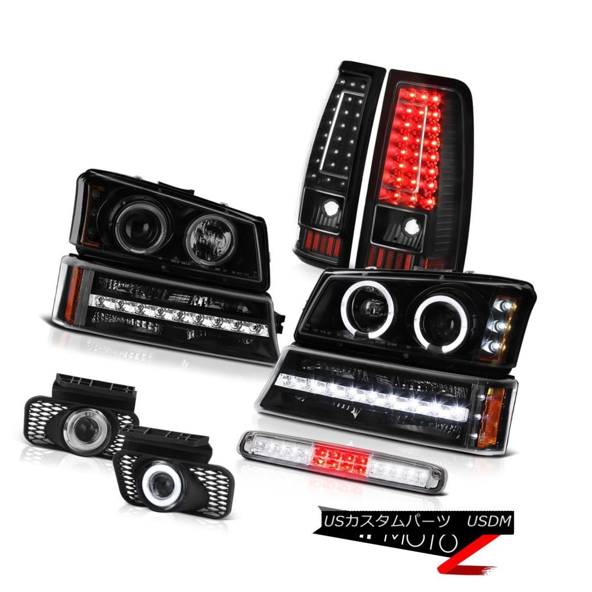 テールライト 2003-2006 Silverado 3RD Brake Light Foglights Rear Lamps Bumper Headlights LED 2003-2006 Silverado 3RDブレーキライトフォグライトリアランプバンパーヘッドライトLED 【並行輸入品】|カスタムパーツ WORLD倉庫